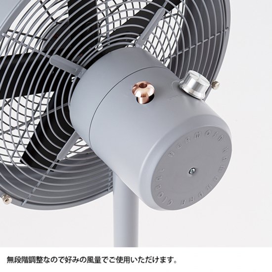 ハモサ製扇風機 RFM-001N(BK)