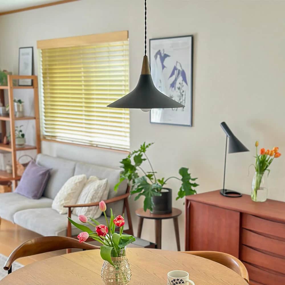 ブラック+ナチュラル アートワークスタジオ製ペンダントライト AW-0560E(BK/NA) AW-0331E-BK