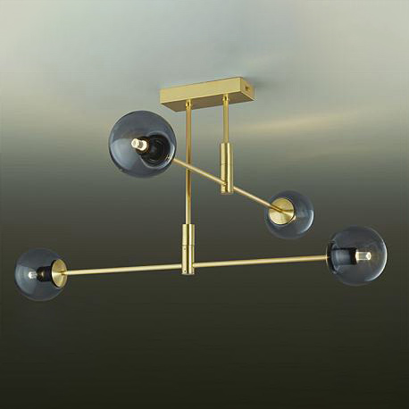 スモーク 4灯 ダイコー製シーリングライト メイン型番 関連商品 メインイメージ01