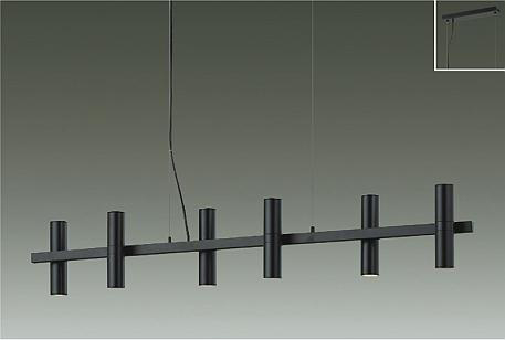 6灯　黒 ダイコー製ペンダントライト DPN-42019YG DA-1630W-BK