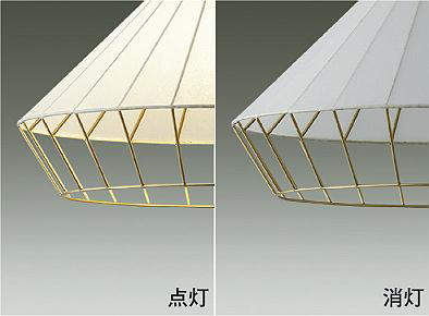 和紙 φ186 ダイコー製ペンダントライト DPN-42269Y DA-1761D-WH