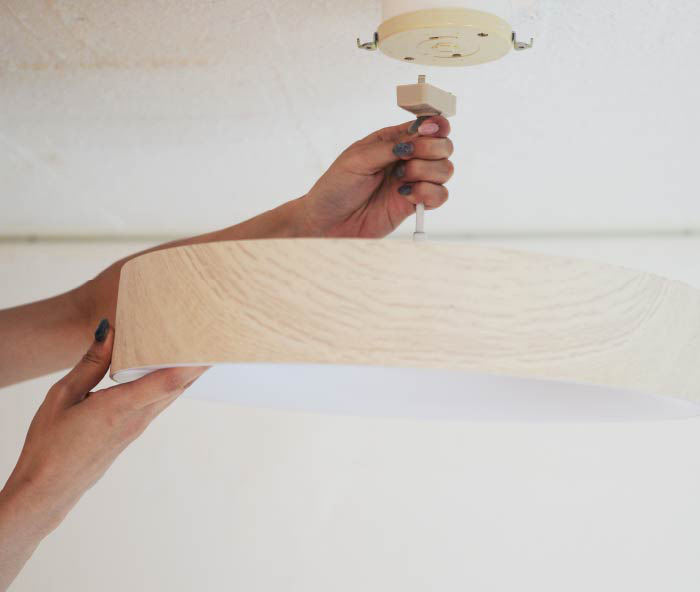 マロンブラウン ディクラッセ製シーリングライト LC3136MB DC-0270E-BR