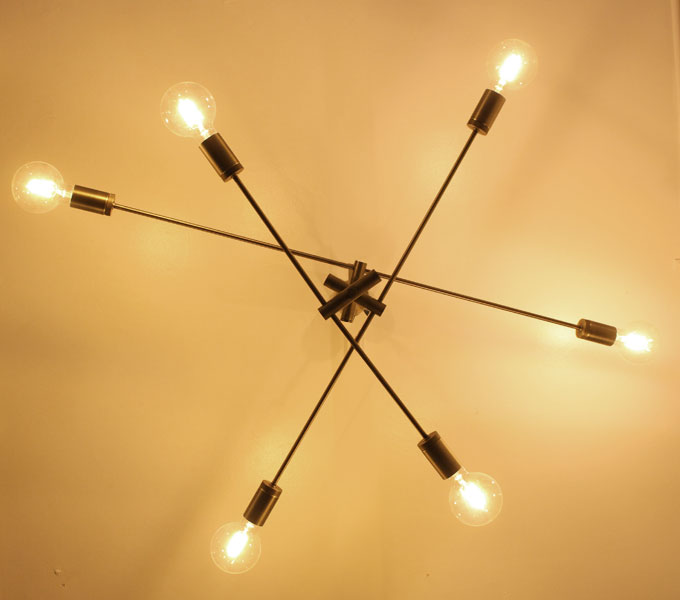 [簡易取付] 6灯 ブラック | Cardinal pendant lamp ディクラッセ製ペンダントライト