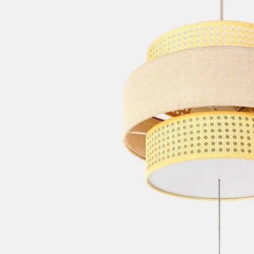 ナチュラル ハモサ製ペンダントライト RN-003NT HM-0290E-NT