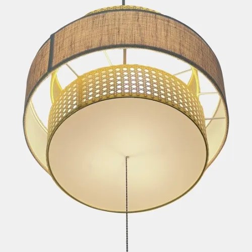 ウォールナット ハモサ製ペンダントライト RN-003WAL HM-0290E-BR