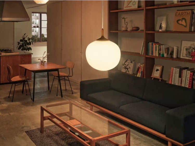 ガラス インターフォルム製ペンダントライト LT-4650 IF-1290E-WH