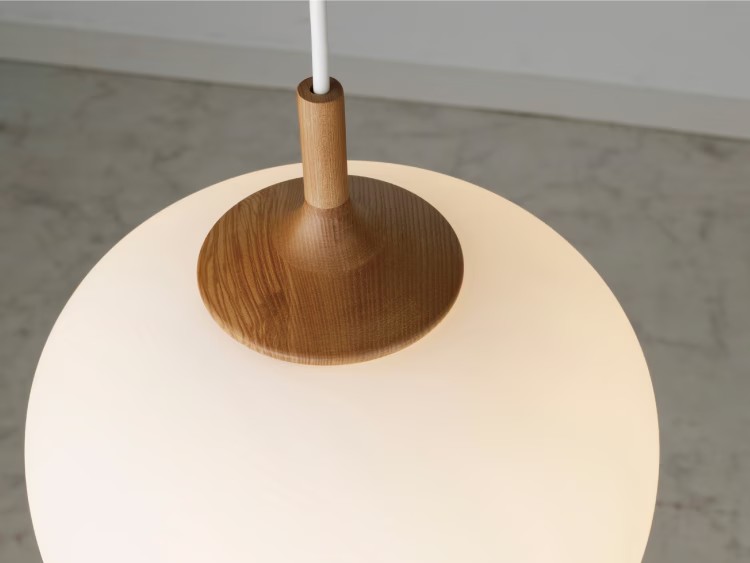 ガラス インターフォルム製ペンダントライト LT-4650 IF-1290E-WH