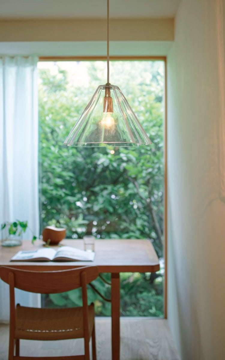 ガラス クリアオーロラ インターフォルム製ペンダントライト LT-4594 IF-1240E-CL