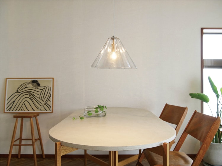 ガラス クリアオーロラ インターフォルム製ペンダントライト LT-4594 IF-1240E-CL