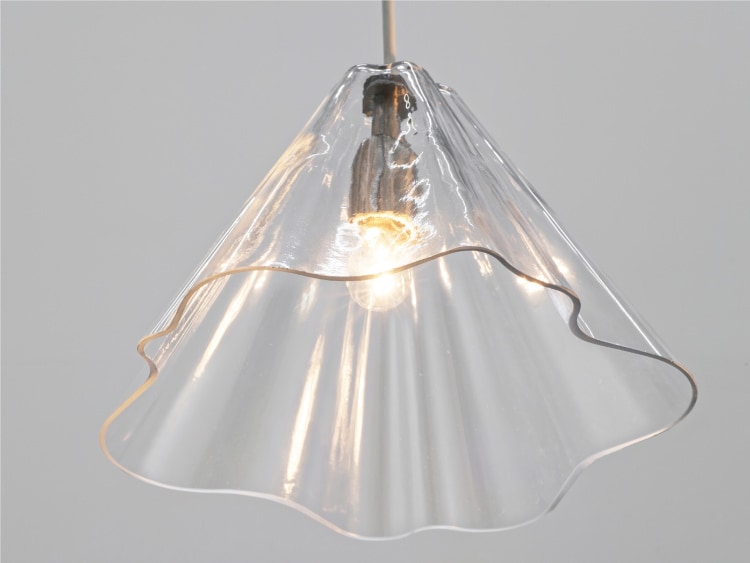 ガラス クリアオーロラ インターフォルム製ペンダントライト LT-4594 IF-1240E-CL