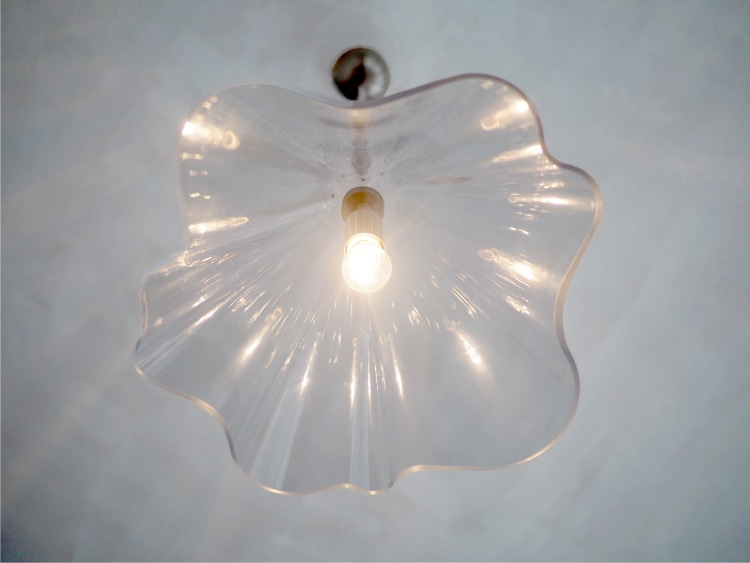 ガラス クリアオーロラ インターフォルム製ペンダントライト LT-4594 IF-1240E-CL