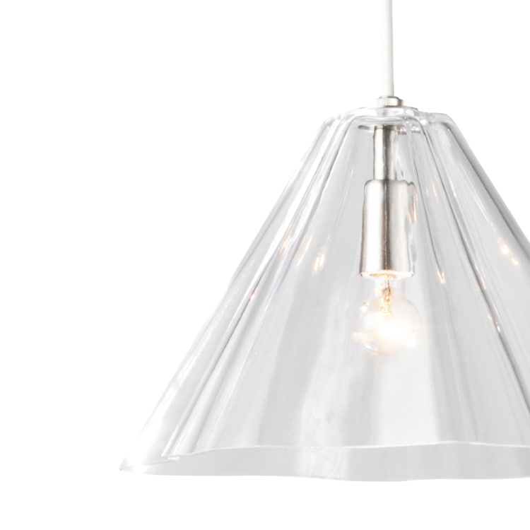 ガラス クリアオーロラ インターフォルム製ペンダントライト LT-4594 IF-1240E-CL