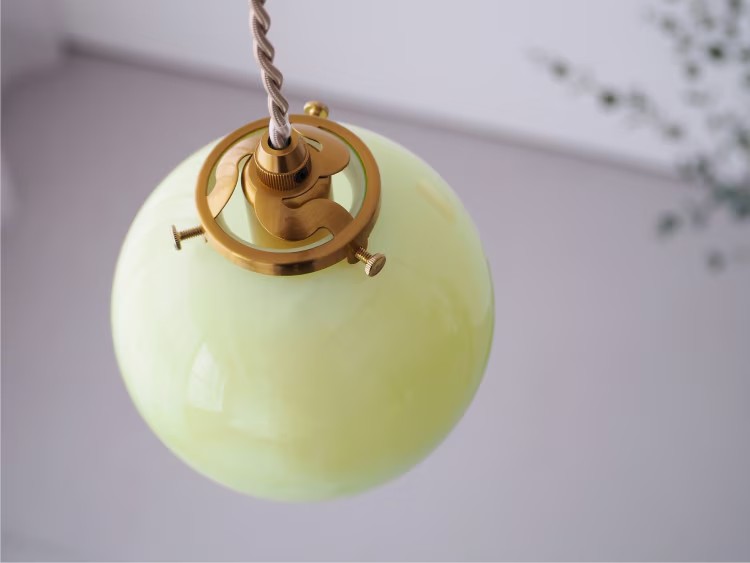 ピスタチオグリーン インターフォルム製ペンダントライト LT-4639GN IF-1310E-GN