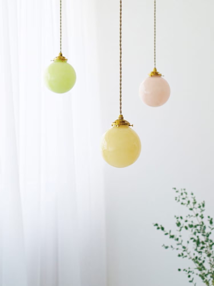 バターイエロー インターフォルム製ペンダントライト LT-4639YE IF-1310E-YE