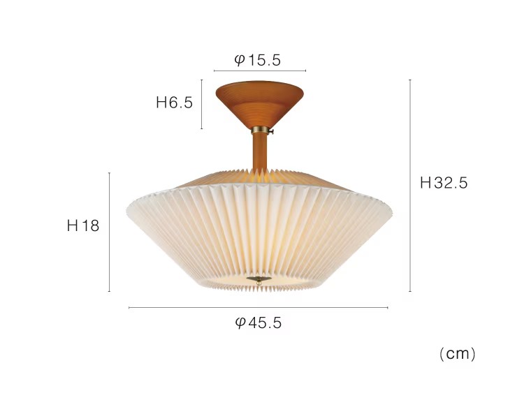 プリーツセード インターフォルム製シーリングライト LT-4630 IF-1350E-WH IF Luhta S01 機能説明画像-02