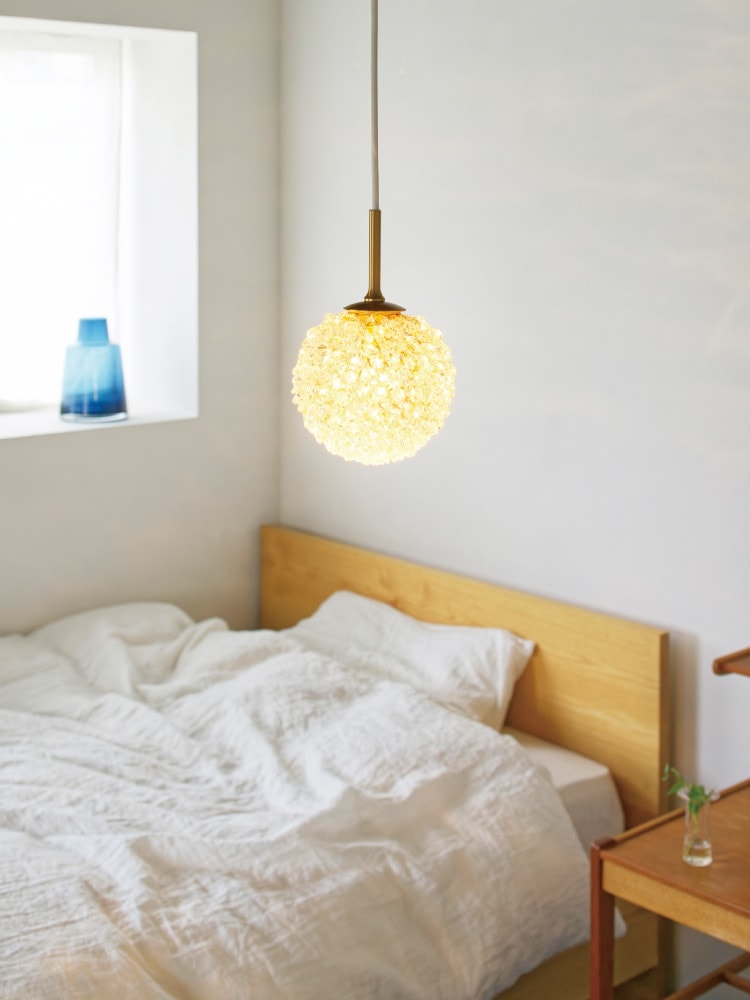 クリア×クリスタルガラス インターフォルム製ペンダントライト LT-4581CL IF-1250E-CL