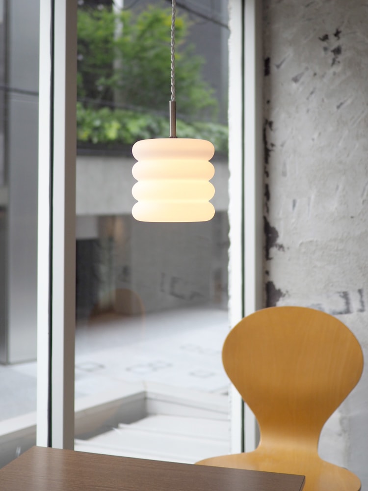 ガラス マット インターフォルム製ペンダントライト LT-4597 IF-1260E-WH