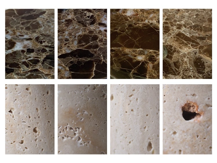 ガラス×大理石 ブラウン インターフォルム製ペンダントライト LT-4575BN IF-1230E-BR