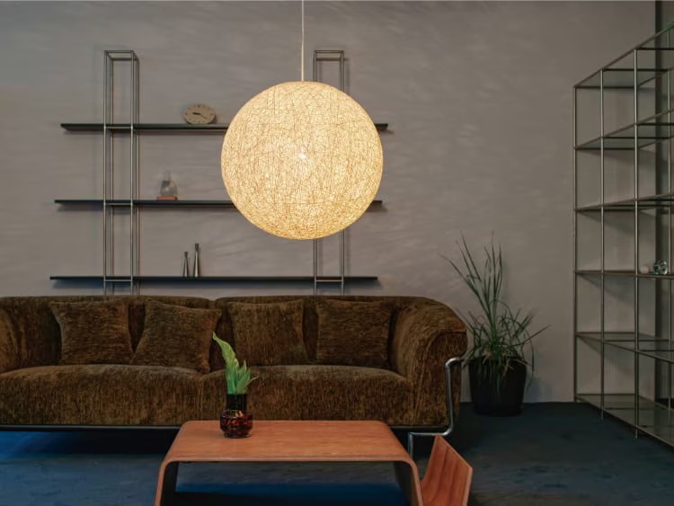 ペーパーコード Sサイズ インターフォルム製ペンダントライト LT-4652 IF-1280E-WH