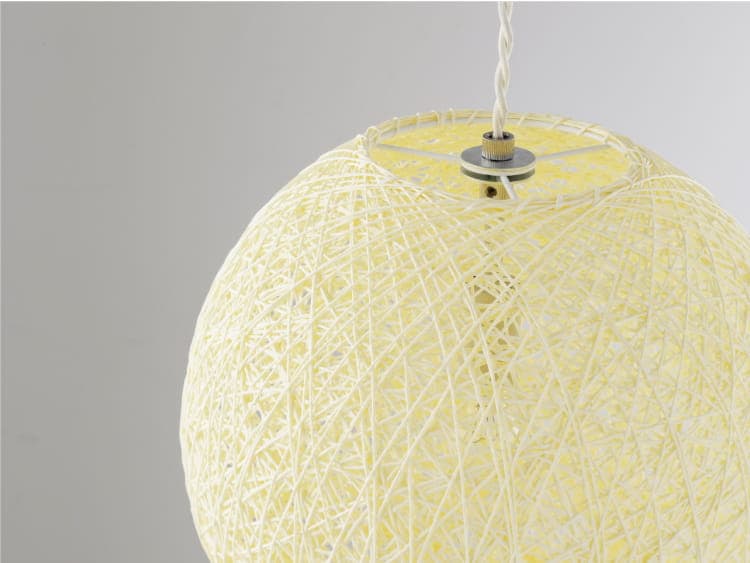 ペーパーコード Sサイズ インターフォルム製ペンダントライト LT-4652 IF-1280E-WH