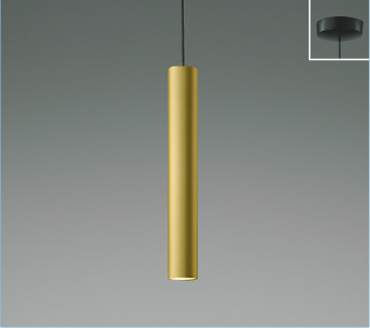 金色ヘアライン コイズミ製ペンダントライト AP57275 KO-1270W-GD