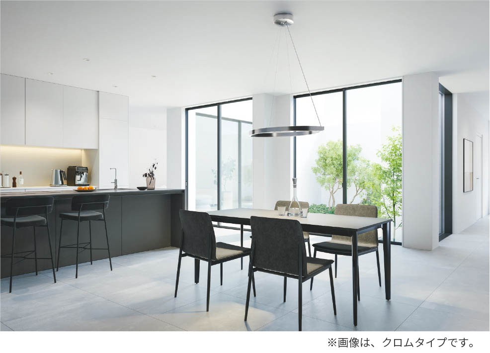 クロム コイズミ製ペンダントライト AP57396 KO-1470E-CH