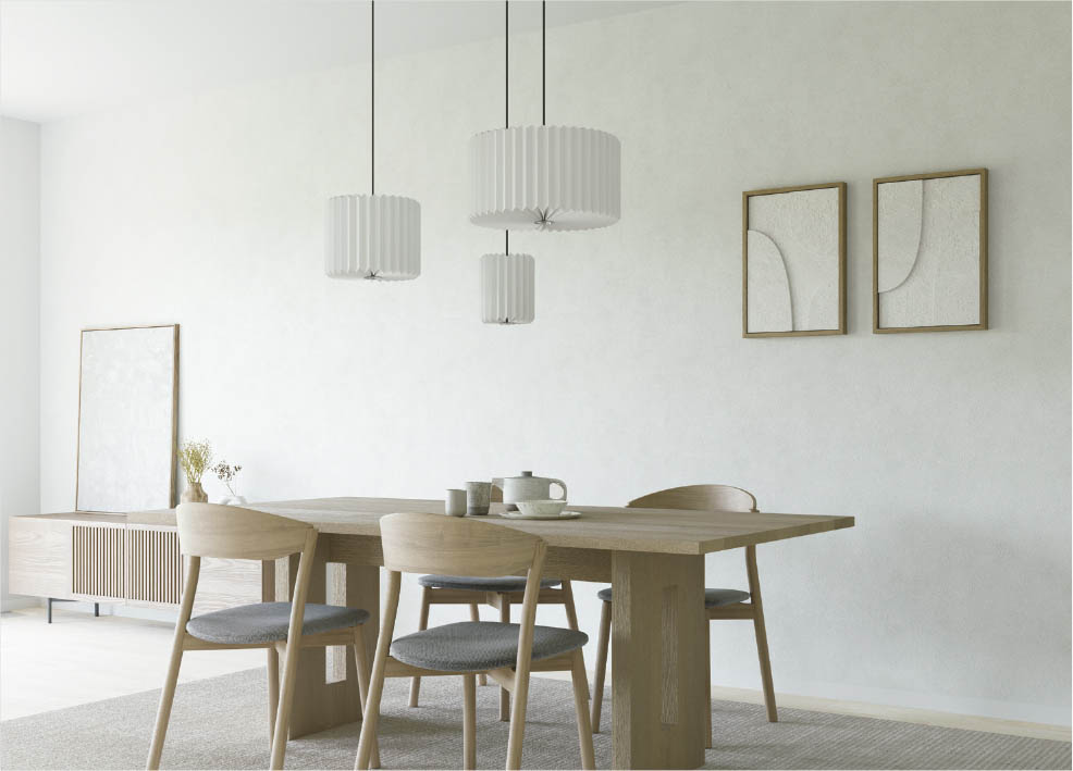 和紙 Mサイズ コイズミ製ペンダントライト AP57412 KO-0901E-WH