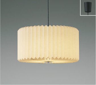 和紙 Lサイズ コイズミ製ペンダントライト メイン型番 関連商品 メインイメージ01