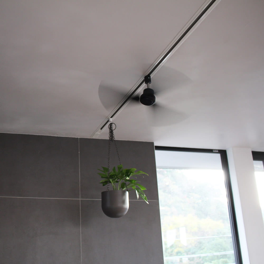 ブラック メルクロス製シーリングファン #003329(BK) MR-0062D-BK