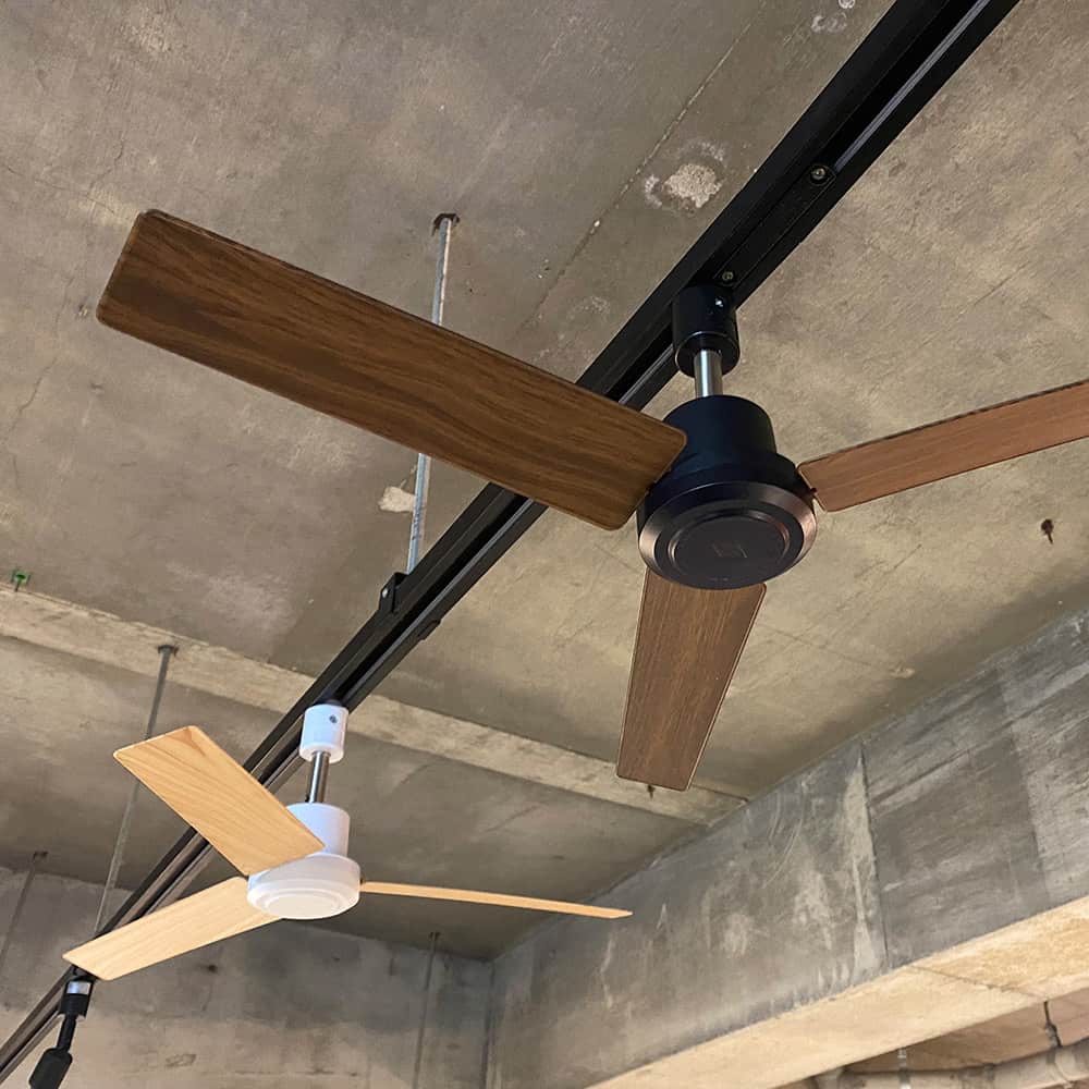 ホワイト/ナチュラル メルクロス製シーリングファン #003329(WH/NT) MR-0062D-NT