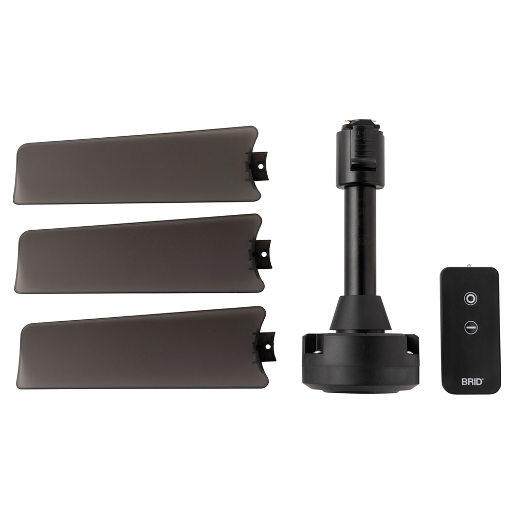 ブラック メルクロス製シーリングファン #003389(BK) MR-0064D-BK