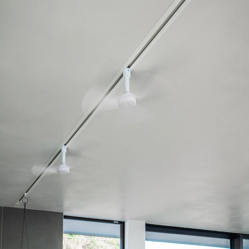 ホワイト メルクロス製シーリングファン #003389(WH) MR-0064D-WH