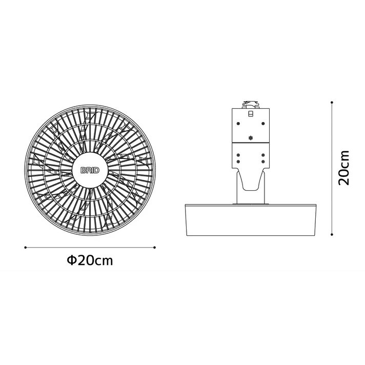 ブラック メルクロス製シーリングファン 003431(BK) MR-0180D-BK MR 003431 S01 機能説明画像-02