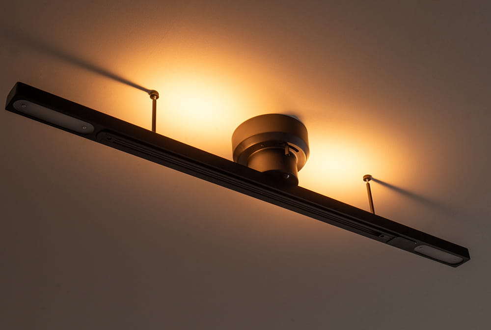 メルクロス製ライティング・ダクトレール 003433(BK) OPMR-0142-BK