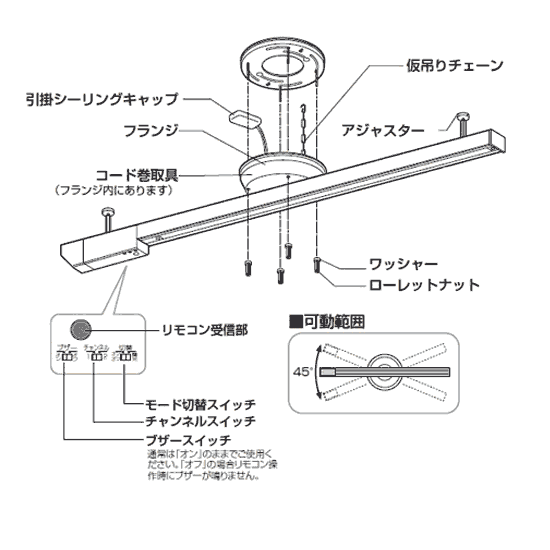 オーデリック製ライティング・ダクトレール OA253362