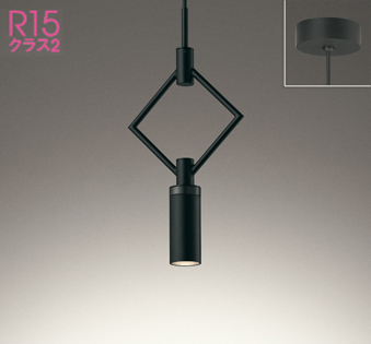 ブラック オーデリック製ペンダントライト OP252770BR OD-0140W-BK