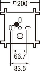 6灯 オーデリック製ペンダントライトOC114146LR OD-1310W-BR ODELIC T001901 F01 機能説明画像03