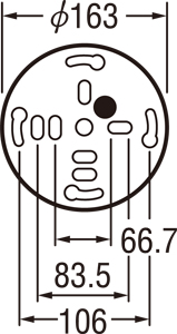 ブラック オーデリック製ペンダントライト OC257163LC OD-0770W-BK ODELIC T101236 F01 機能説明画像03