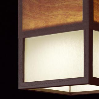 エボニーブラウン 木材×強化和紙 オーデリック製ペンダントライト OP252027LR OD-1550E-BR