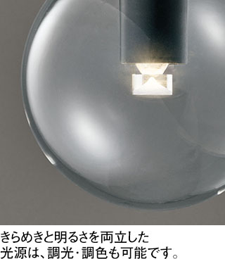 ガラス Φ120 オーデリック製ペンダントライト OP273057BR OD-2120D-CL