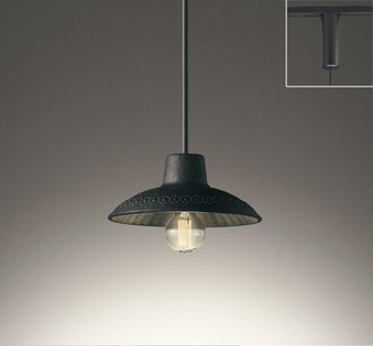 ブラック 南部鉄器 オーデリック製ペンダントライト OP273091LD OD-2160D-BK
