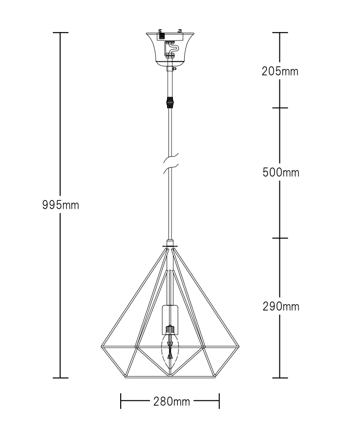 アンティーク オーブ製ペンダントライト IND-018-1 OB-0171E-GD ORRB IND-018-1 S01 機能説明画像-02